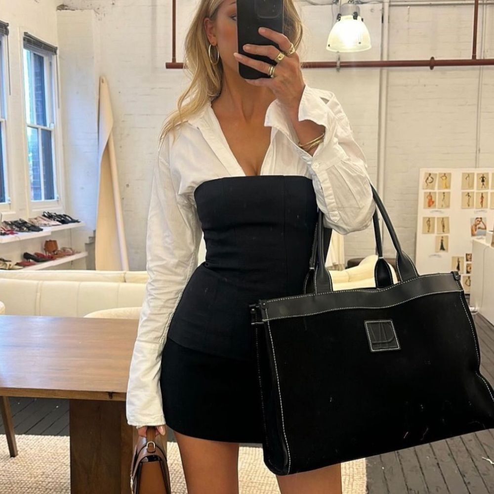 Jason Wu Unique Crop Button Up Top - image 1